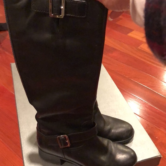 Prada tall leather riding boots - Picture 4 of 11
